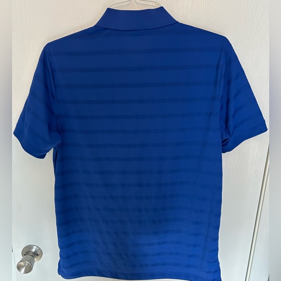 Lands End Outfitters Men’s Short Sleeve Polo Medium Blue - Picture 5 of 7